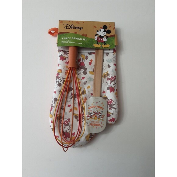 Mickey Mouse 3 Piece Fall Baking Set - Picture 1 of 2